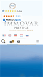 Mobile Screenshot of immovar-immobilier-prestige.com